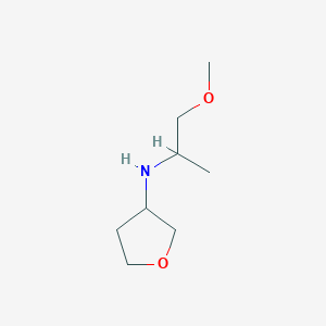 N-(1-methoxypropan-2-yl)oxolan-3-amine
