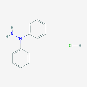 molecular formula C12H13ClN2 B146881 1,1-Diphenylhydrazine hydrochloride CAS No. 530-47-2