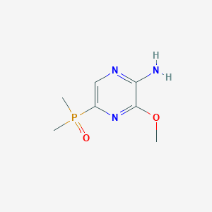 5-(Dimethylphosphoryl)-3-methoxypyrazin-2-amine