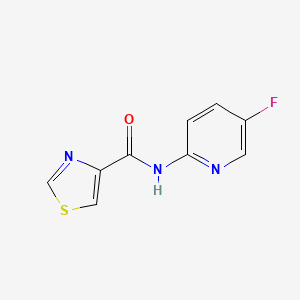 N-(5-fluoropyridin-2-yl)-1,3-thiazole-4-carboxamide
