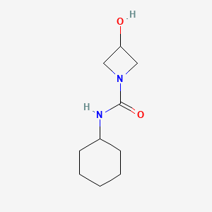 N-cyclohexyl-3-hydroxyazetidine-1-carboxamide