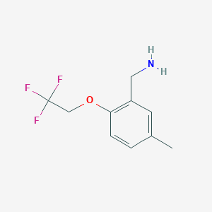 5-Methyl-2-(2,2,2-trifluoroethoxy)-benzylamine