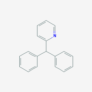 molecular formula C18H15N B146886 Diphenyl-2-pyridylmethane CAS No. 3678-70-4