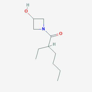 2-Ethyl-1-(3-hydroxyazetidin-1-yl)hexan-1-one