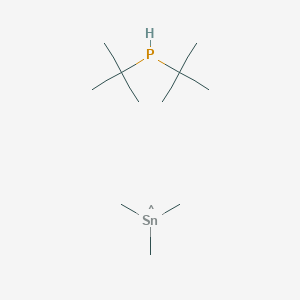 molecular formula C11H28PSn B14688682 CID 72746164 