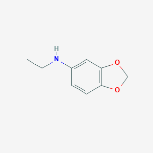 molecular formula C9H11NO2 B146889 N-Ethyl-1,3-benzodioxol-5-amine CAS No. 32953-14-3