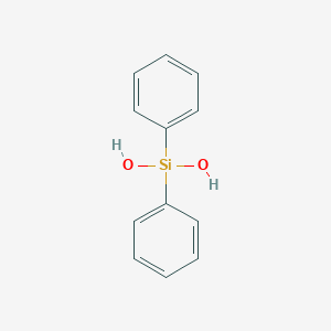 molecular formula C12H12O2Si B146891 Diphenylsilanediol CAS No. 947-42-2