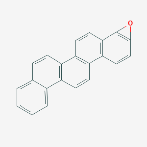 molecular formula C22H12O B14689117 Piceno[3,4-b]oxirene CAS No. 24972-04-1