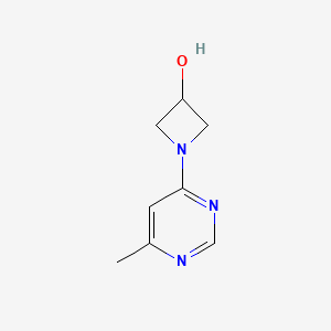 1-(6-Methylpyrimidin-4-yl)azetidin-3-ol