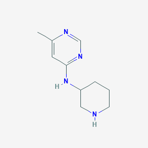 6-methyl-N-(piperidin-3-yl)pyrimidin-4-amine