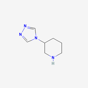 3-(4H-1,2,4-triazol-4-yl)piperidine