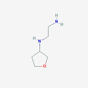 N-(2-aminoethyl)oxolan-3-amine