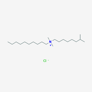 molecular formula C21H46ClN B146895 Decyl isononyl dimethyl ammonium chloride CAS No. 138698-36-9