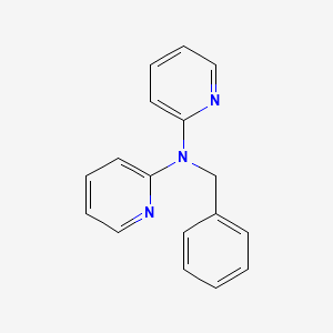 molecular formula C17H15N3 B14689502 N-benzyl-N-(pyridin-2-yl)pyridin-2-amine CAS No. 26422-90-2