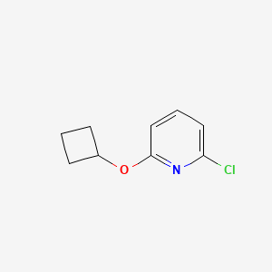 2-Chloro-6-cyclobutoxypyridine