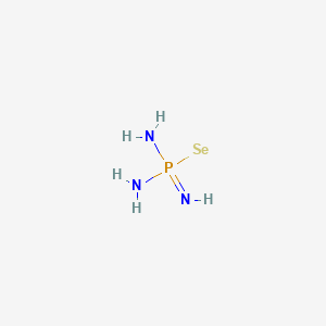 molecular formula H5N3PSe B14690031 CID 78062632 