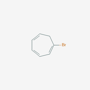 molecular formula C7H7Br B14690036 1-Bromocyclohepta-1,3,5-triene CAS No. 32743-67-2