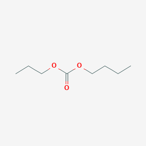 molecular formula C8H16O3 B14690383 Carbonic acid, butyl propyl ester CAS No. 35466-84-3