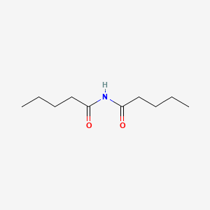 molecular formula C10H19NO2 B14690471 Divaleramide CAS No. 33655-40-2