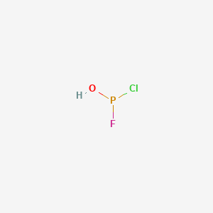 molecular formula ClFHOP B14690530 Phosphorochloridofluoridous acid CAS No. 25758-15-0