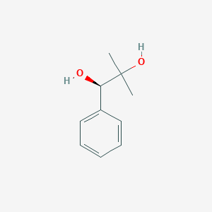 molecular formula C10H14O2 B14690598 (1R)-2-Methyl-1-phenylpropane-1,2-diol CAS No. 24347-61-3
