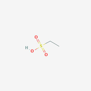 molecular formula C2H6O3S B146906 Ethanesulfonic acid CAS No. 594-45-6