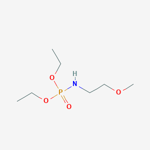 molecular formula C7H18NO4P B14690690 Diethyl(2-methoxyethyl)phosphoramidate CAS No. 33330-81-3