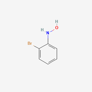 molecular formula C6H6BrNO B14690752 N-(2-bromophenyl)hydroxylamine CAS No. 35758-75-9