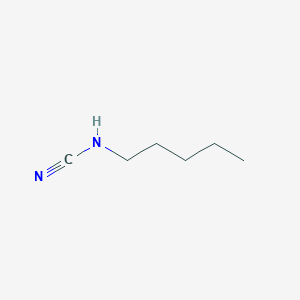 molecular formula C6H12N2 B14691035 Pentylcyanamide CAS No. 32847-48-6