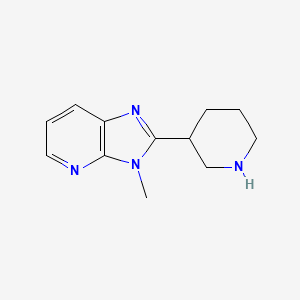 3-methyl-2-(piperidin-3-yl)-3H-imidazo[4,5-b]pyridine