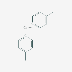 molecular formula C14H14Ca B14691119 calcium;methylbenzene CAS No. 30169-67-6