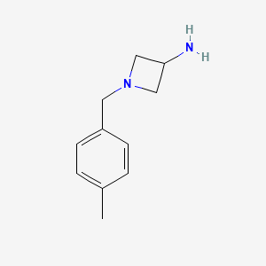 1-[(4-Methylphenyl)methyl]azetidin-3-amine