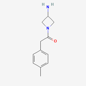 1-(3-Aminoazetidin-1-yl)-2-(4-methylphenyl)ethan-1-one