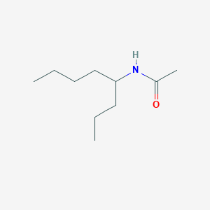 molecular formula C10H21NO B14691189 N-(Octan-4-YL)acetamide CAS No. 23601-97-0