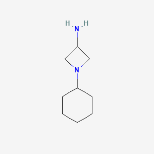 1-Cyclohexylazetidin-3-amine