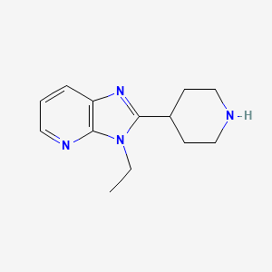 3-ethyl-2-(piperidin-4-yl)-3H-imidazo[4,5-b]pyridine