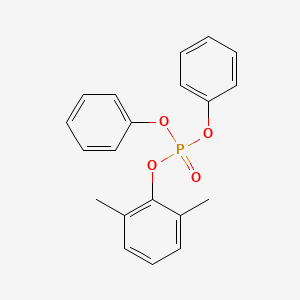 molecular formula C20H19O4P B14691288 Diphenyl 2,6-dimethylphenyl phosphate CAS No. 23666-94-6