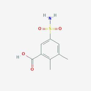 2,3-Dimethyl-5-sulfamoylbenzoic acid