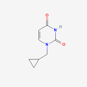 1-(cyclopropylmethyl)pyrimidine-2,4(1H,3H)-dione