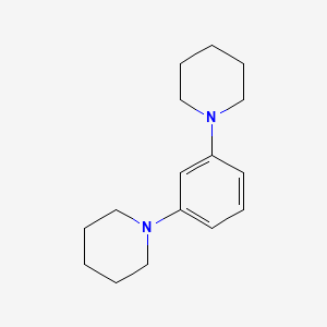 molecular formula C16H24N2 B14691341 1,1'-(1,3-Phenylene)dipiperidine CAS No. 27594-19-0