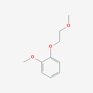 molecular formula C10H14O3 B14691345 1-Methoxy-2-(2-methoxyethoxy)benzene CAS No. 26181-48-6