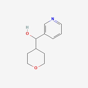Oxan-4-yl(pyridin-3-yl)methanol