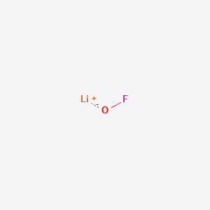 molecular formula FLiO B14691726 Lithium hypofluorite CAS No. 34240-84-1