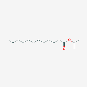 molecular formula C15H28O2 B14691823 Prop-1-EN-2-YL dodecanoate CAS No. 25309-44-8