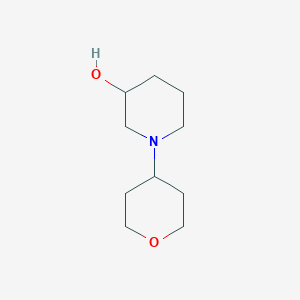 1-(Oxan-4-yl)piperidin-3-ol
