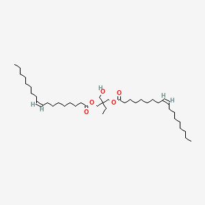 molecular formula C42H78O5 B14691862 Trimethylolpropane dioleate CAS No. 25111-05-1
