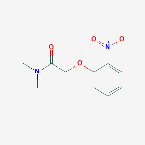 molecular formula C10H12N2O4 B14691983 N,N-Dimethyl-2-(2-nitrophenoxy)acetamide CAS No. 24011-73-2