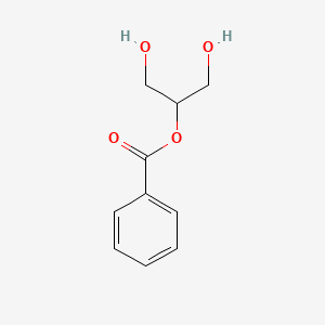 molecular formula C10H12O4 B14692176 2-Monobenzoylglycerol CAS No. 26699-73-0