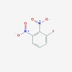 molecular formula C6H3FN2O4 B14692179 1-Fluoro-2,3-dinitrobenzene CAS No. 25376-51-6