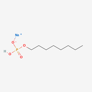 molecular formula C8H18NaO4P B14692581 Sodium octyl hydrogen phosphate CAS No. 30410-34-5